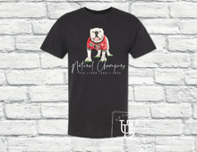 Load image into Gallery viewer, Georgia Bulldog National Champions Year T-Shirt
